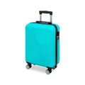 Hartschalenkoffer, Spinner Unisex Türkisblau 55 CM