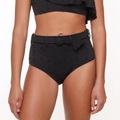 LingaDore, Bikini Unterteil, Taillenhoher Slip Damen Black 42
