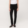 Jeans, Relaxed Fit Damen Schwarz L30/W40