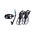 Schnorchel Set Adult Unisex Black 36-41