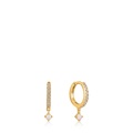 ANIA HAIE Ohrringe Damen Gold 17mm
