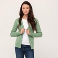 Bio-cashmere Cardigan, V-neck Damen Pistaziengrün XL