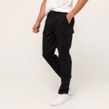 Cargohose, Regular Fit Herren Schwarz L30/W33