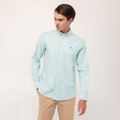 Hemd, Langarm Herren Blau XL