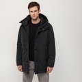 Jacke Herren Schwarz matt 50