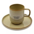 Manor - Espressotasse mit Untertasse, 110 ml, Sand