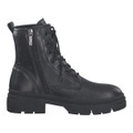 Schnürstiefelette Damen Black 39
