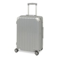 Hartschalenkoffer, Spinner Unisex Silber 64 CM