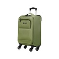 Weichschalenkoffer, Spinner Unisex Grün 55 CM