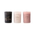 Makeup Revolution - Durftkerzen-Set - Indulgence Collection - Mini Scented Candle Trio (ST062IC3)