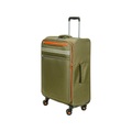 Weichschalenkoffer, Spinner Unisex Olivegrün 67 CM