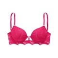 LASCANA Push-up-BH, mit integrierten Kissen und modischer Spitze, Dessous