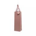 Manor - Geschenktasche für Wein, 12x37x10cm, Rosa