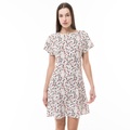 Tommy Hilfiger Blusenkleid »SMALL RIBBON F&F SS SHORT DRESS«, mit Allover-Muster