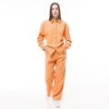 Bluse, Langarm Damen Hellorange 36