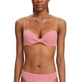 Bikini-top,wattiert Damen Rot C/42