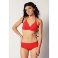 Bikini Oberteil, Triangel Damen Rot 38
