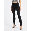 Jeans, Skinny Fit Damen Schwarz 27