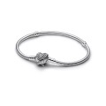 Pandora - Armband, Charm Holders, 20cm, Silber