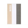 Hugo Boss - Badetuch, 100x150 cm, Silber
