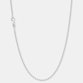 Amor S Ketten Damen Silber 80cm
