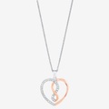 Amor Halskette mit Anhänger 45cm