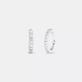 Amor S Ohrschmuck Creolen Damen Silber ONE SIZE