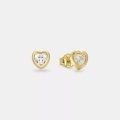 Amor G Ohrschmuck Stecker Damen Silber ONE SIZE