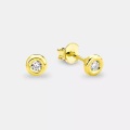 Amor G Ohrschmuck Stecker Damen Silber ONE SIZE