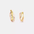 Amor G Ohrschmuck Creolen Damen Silber ONE SIZE