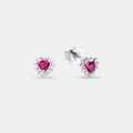 S Ohrschmuck Stecker Damen Silber 6mm