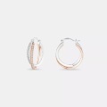 Amor S Ohrschmuck Creolen Damen Silber 25mm
