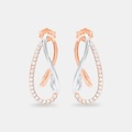 Amor S Ohrschmuck Creolen Damen Silber 23mm