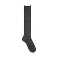 Kniestrümpfe Damen Anthrazit 36-38