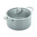 KUHN RIKON - Kochtopf ALLROUND - Edelstahl - hellgrau - 12 cm