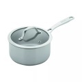KUHN RIKON - Stielkasserolle ALLROUND - Edelstahl - hellgrau - 11 cm