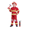 Jungenkostüm Feuerwehrmann 140
