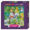 Heye Wildlife Square Puzzle 1000 Teile