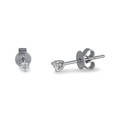 Sergio Ferris Ohrstecker Weissgold Damen Weissgold ONE SIZE