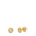 L' Atelier Gold 18 Karat by Manor Ohrstecker Gelbgold Damen Gelbgold ONE SIZE