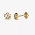 Caramel Ohrstecker Gelbgold Damen Gelbgold ONE SIZE