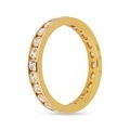 L' Atelier Gold 18 Karat by Manor Ring mit Zirkonia 52