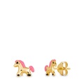 Caramel Ohrstecker Gelbgold Damen Gelbgold ONE SIZE