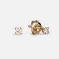 Sergio Ferris Ohrstecker Gelbgold Damen Gelbgold ONE SIZE