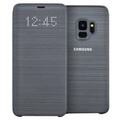 Samsung Galaxy S9 LED View Cover Tasche Schwarz (EF-NG960PBEGWW)