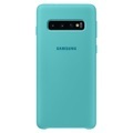 Samsung, Samsung Galaxy S10 Galaxy Silikon Cover Hülle Grün (EF-PG973TGEGWW)