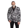 Boland Halloween Jacke Totenkopf XL