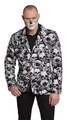 Boland Halloween Jacke Totenkopf M/L
