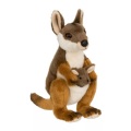 WWF Plüsch Wallaby mit Baby 19cm 15212023