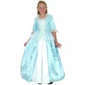 Mädchenkostüm Prinzessin blau S